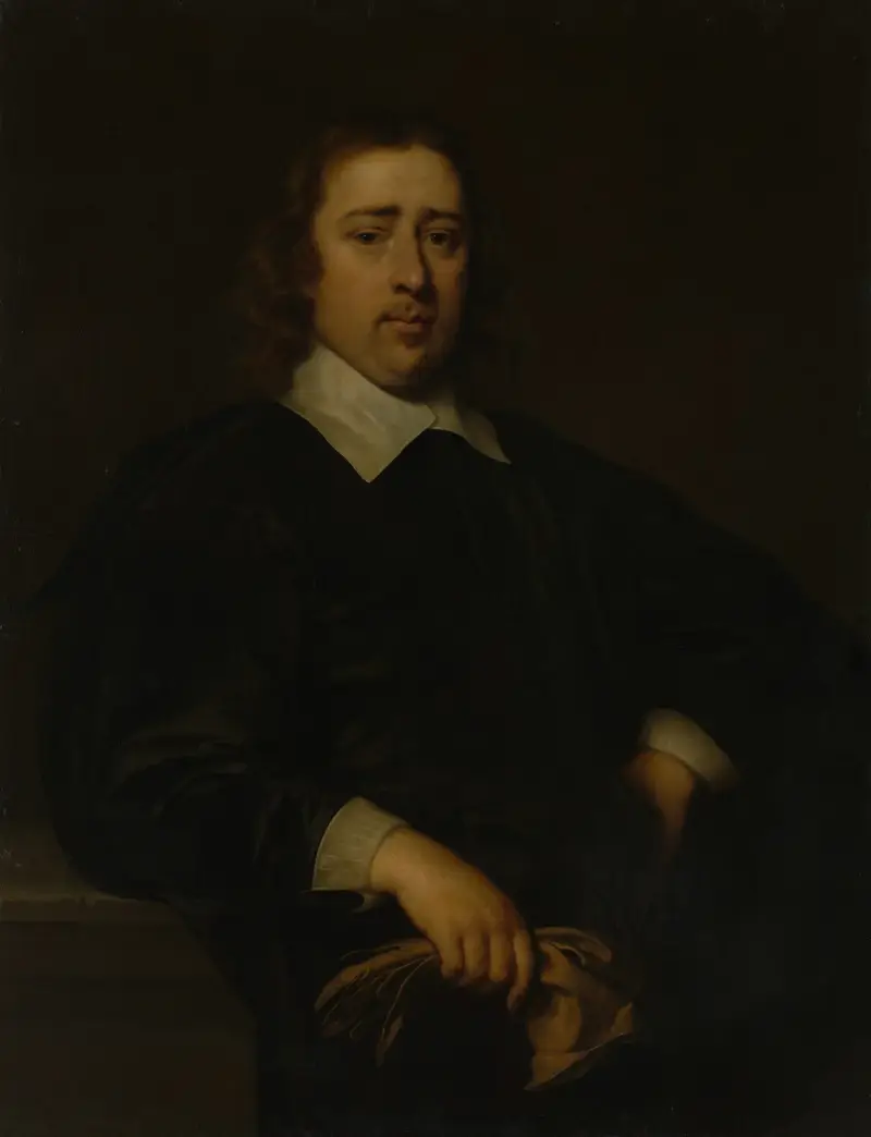 Portrait of a Man, 1648 av Cornelis Jonson van Ceulen