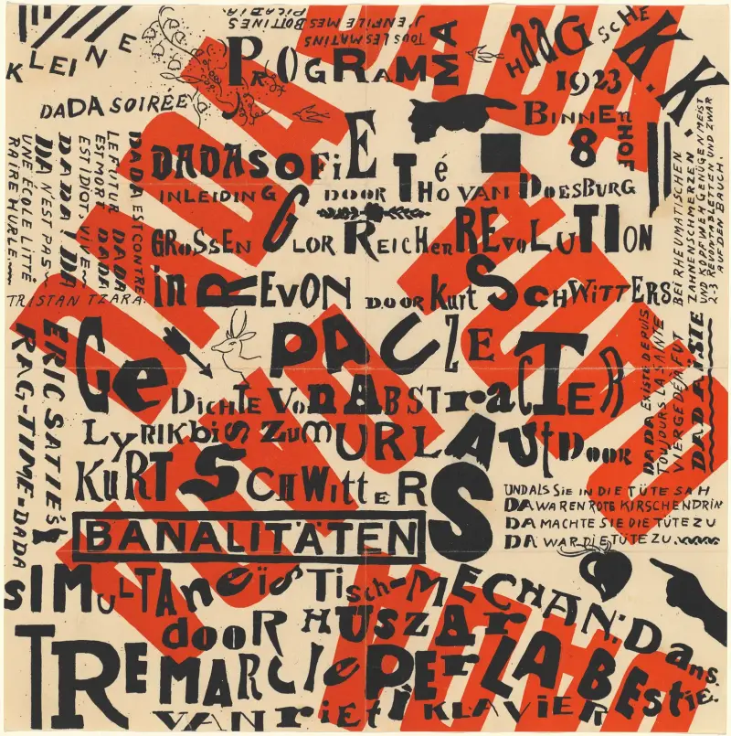 Kleine Dada Soirée (Wielki wieczór dadaistyczny), Theo van Doesburg