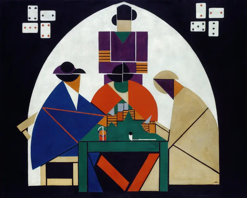 Karetní hráči, Theo van Doesburg