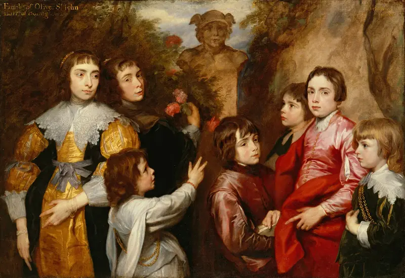 Rodinná skupina, Anthony van Dyck