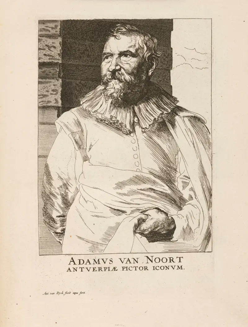 Adam van Noort von Anthony van Dyck