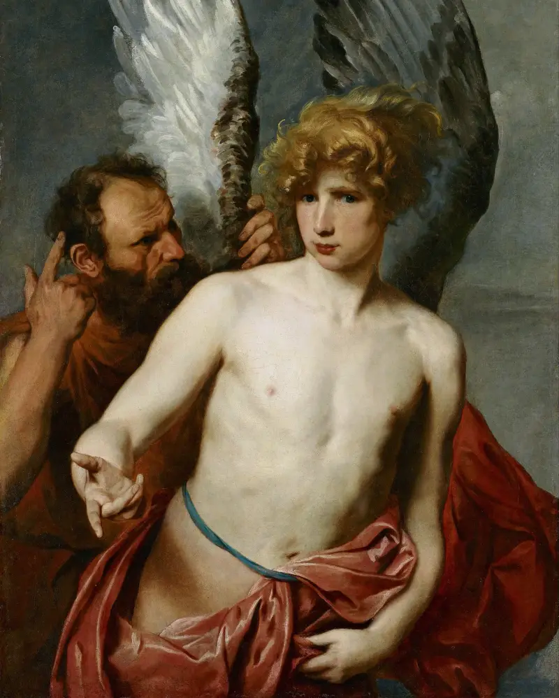 Dädalus und Ikarus von Anthony van Dyck