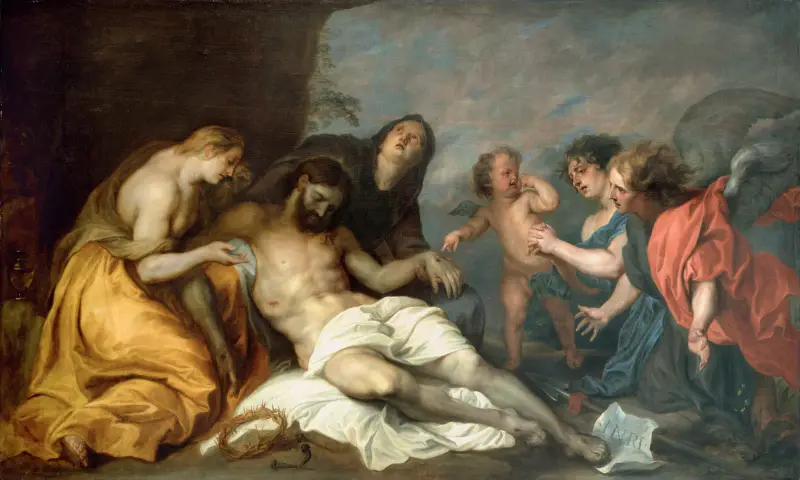 Beweinung Christi – Nr. 2 von Anthony van Dyck