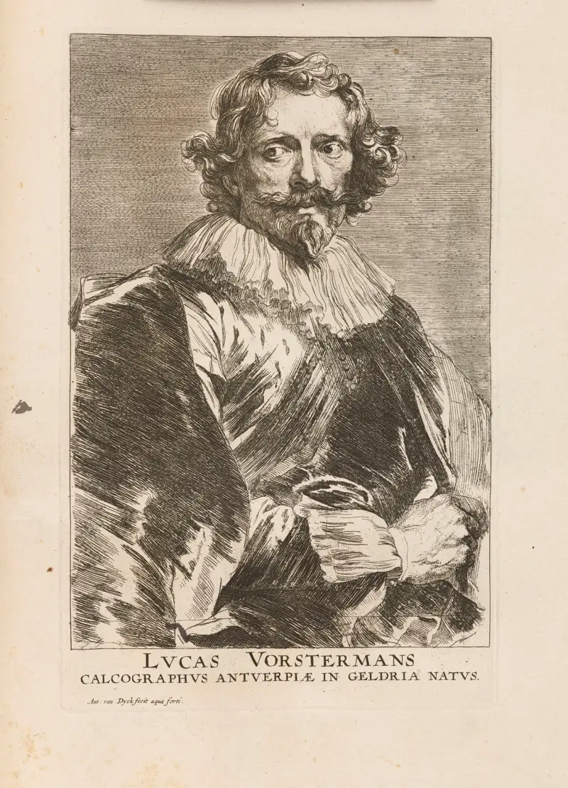 Lucas Vorsterman, Anthony van Dyck