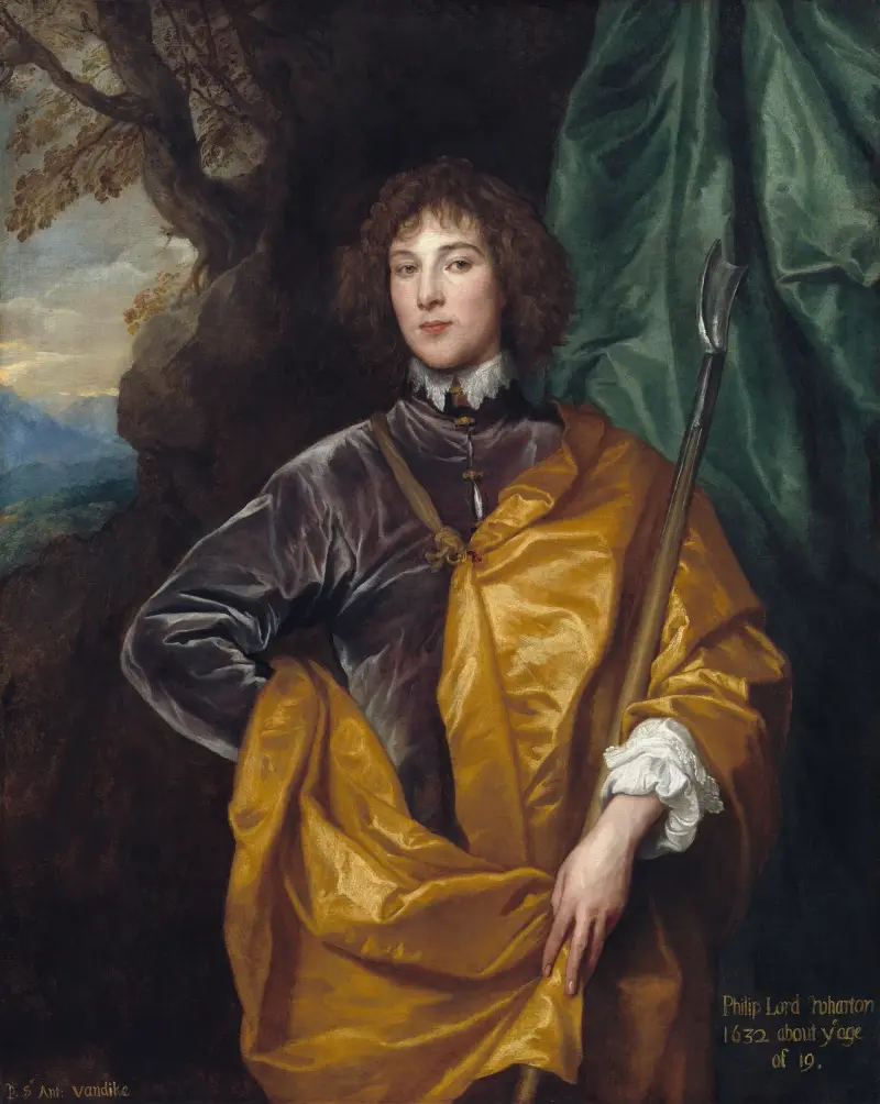 Philip Lord Wharton, Anthony van Dyck