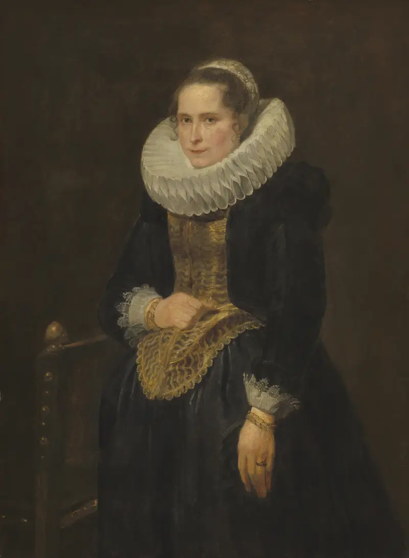 Portret flamandzkiej damy, prawdopodobnie 1618, Anthony van Dyck