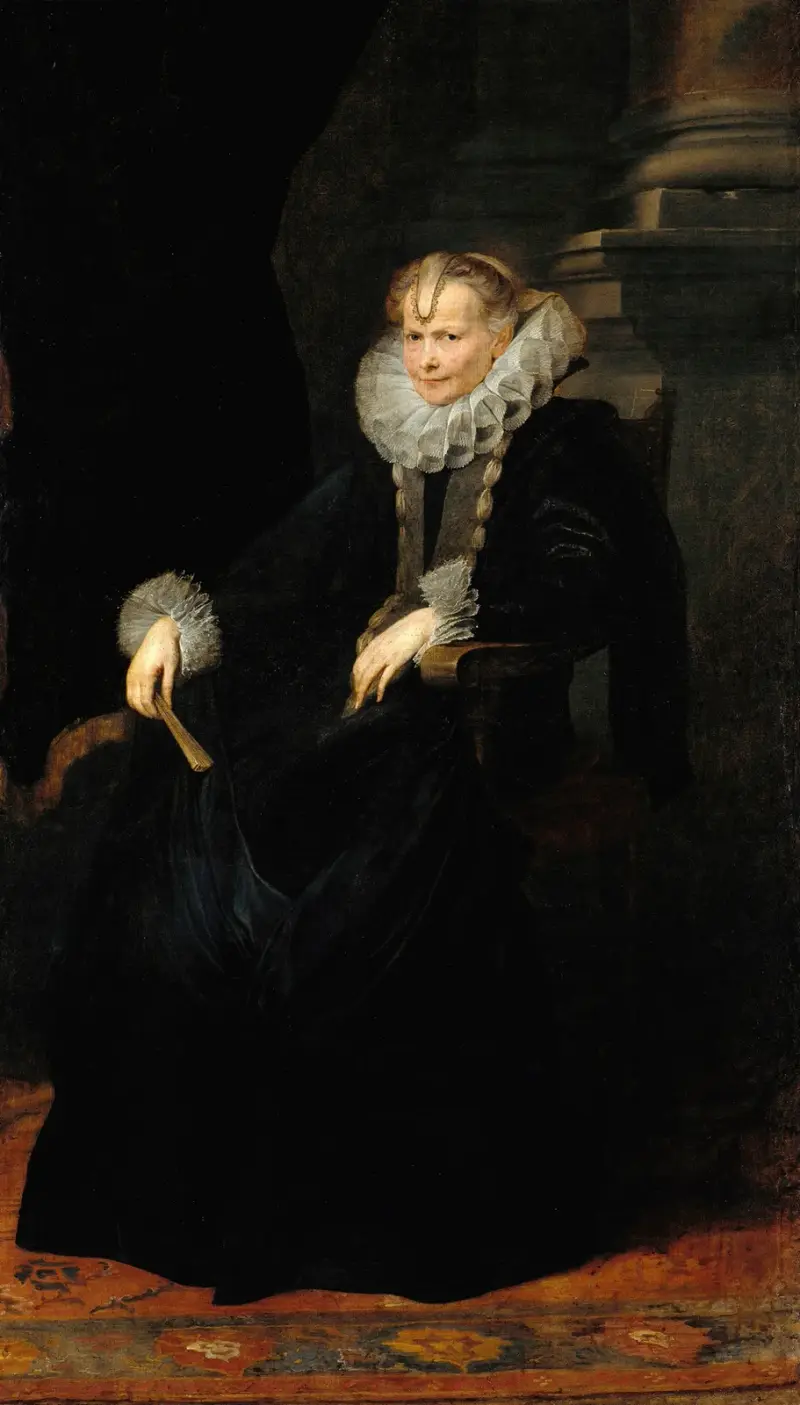 Portrait of a Genovese Lady av Anthony van Dyck