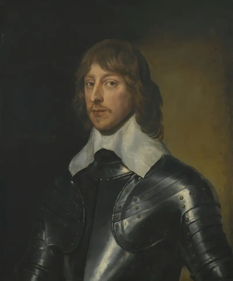Portrait Of George, Baron Goring av Anthony van Dyck