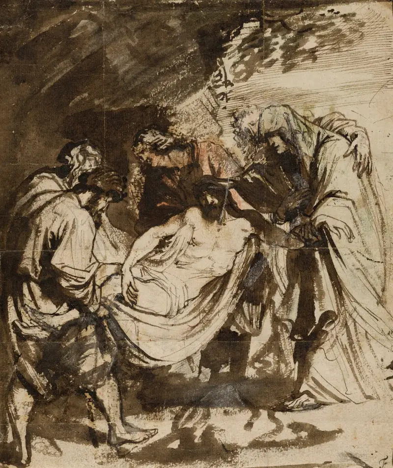 Die Grablegung von Anthony van Dyck