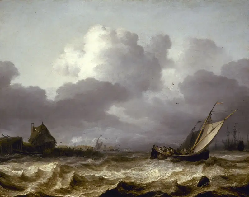 L’Orage av Allaert van Everdingen