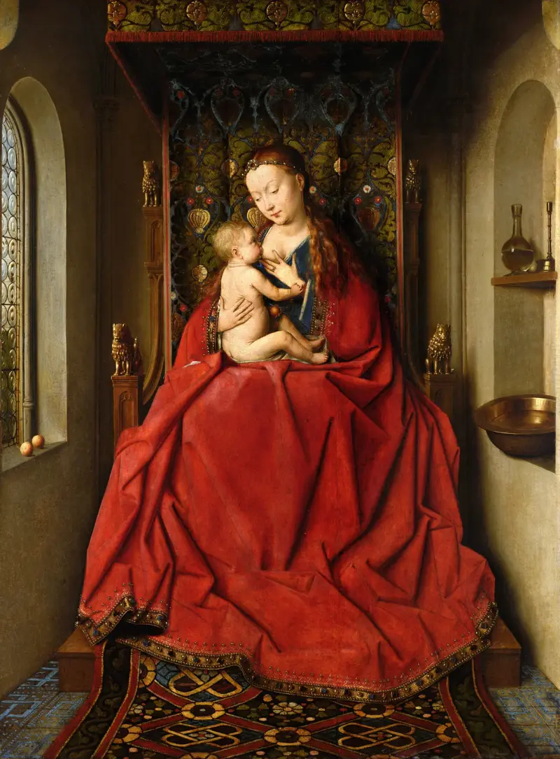 Lucca-Madonna von Jan van Eyck