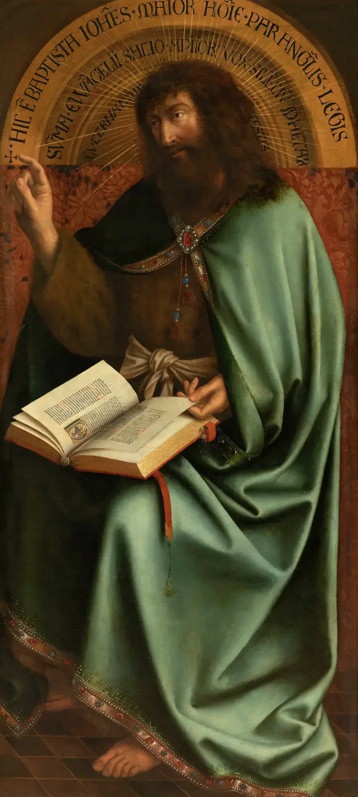 Johannes der Täufer von Jan van Eyck