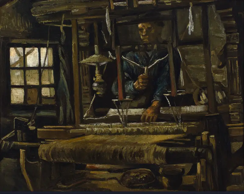 Tkalcova chalupa, Vincent van Gogh