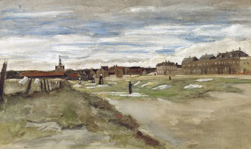 Bělidlo u Scheveningenu, Vincent van Gogh