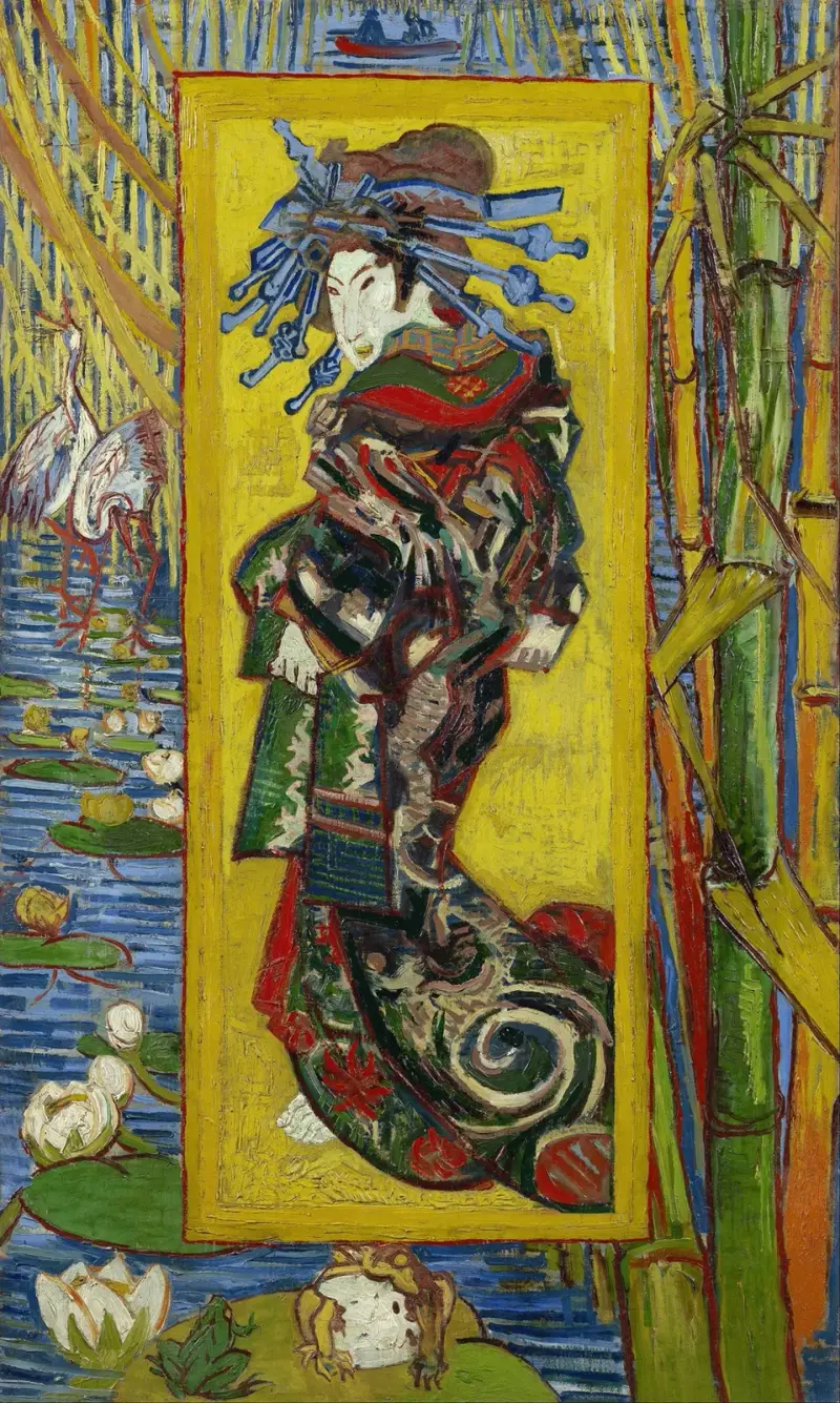 Kurtizána – podle Eisena, Vincent van Gogh