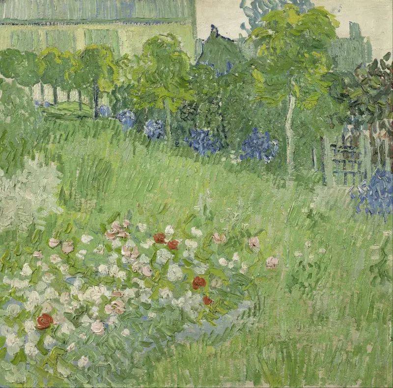 Daubignyho zahrada, Vincent van Gogh