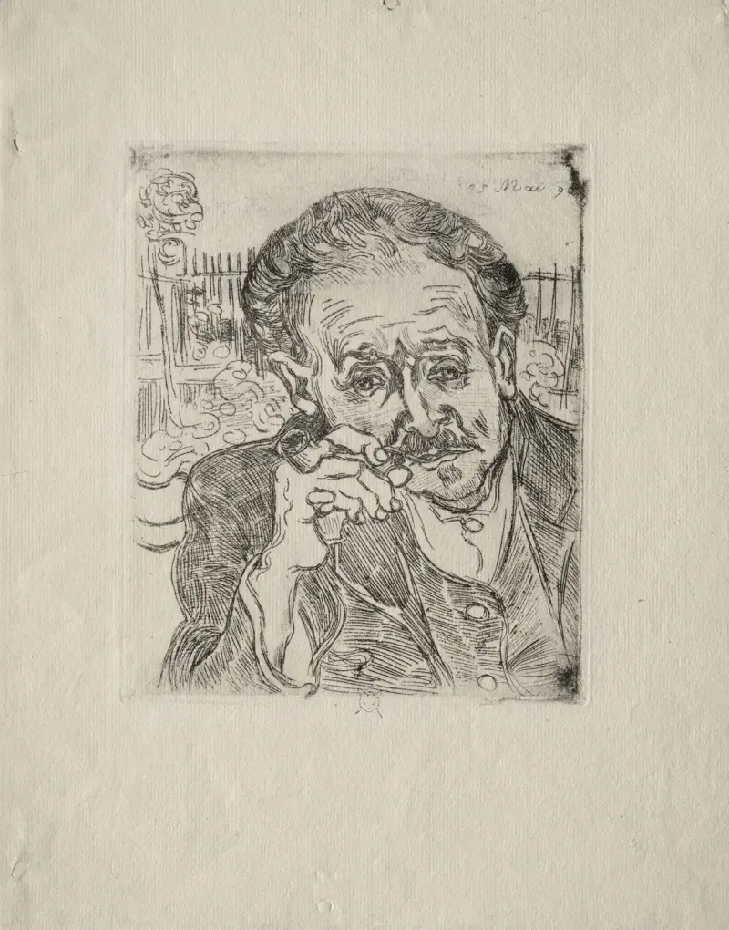 Doktor Gachet von Vincent van Gogh