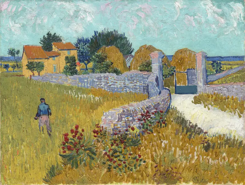 Bauernhaus in der Provence von Vincent van Gogh