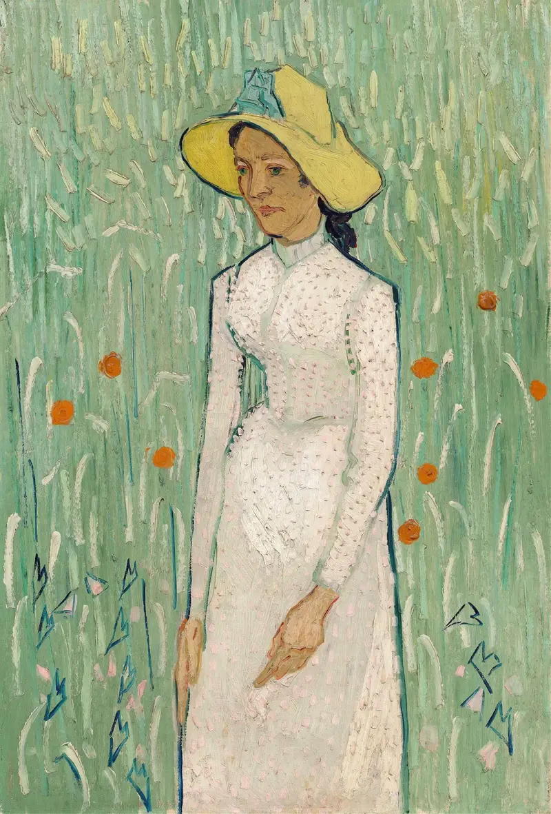 Dziewczynka w bieli, Vincent van Gogh