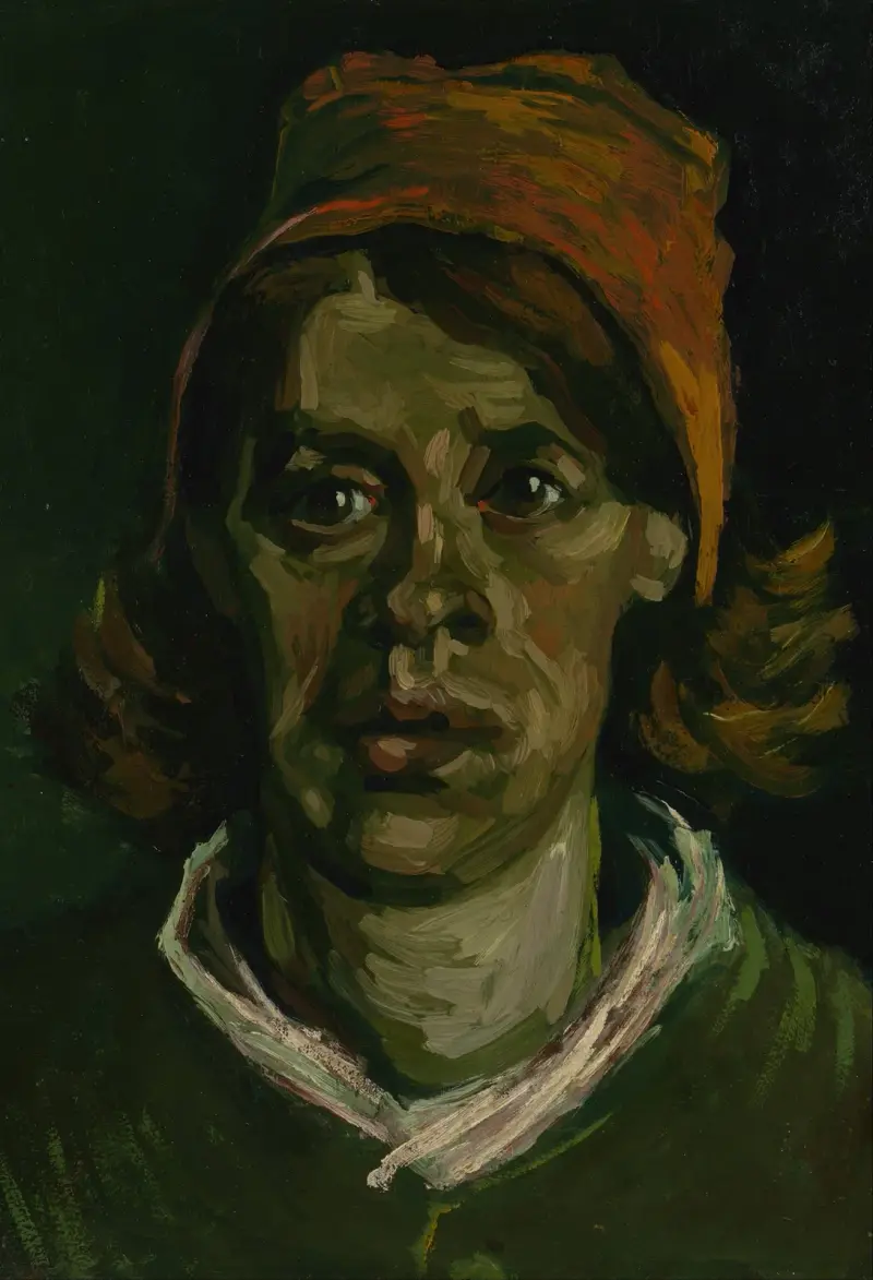 Head of a woman av Vincent van Gogh