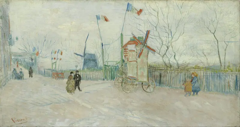 Slepá ulička Deux Frères, Vincent van Gogh
