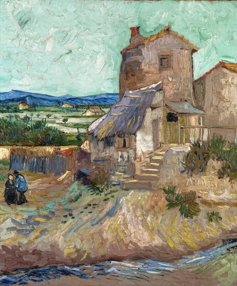 Das Haus in der Crau, 1888 – Nr. 2 von Vincent van Gogh