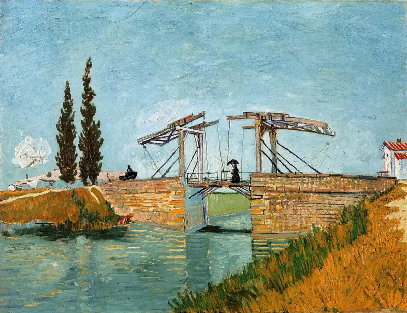 Die Brücke von Langlois in Arles von Vincent van Gogh