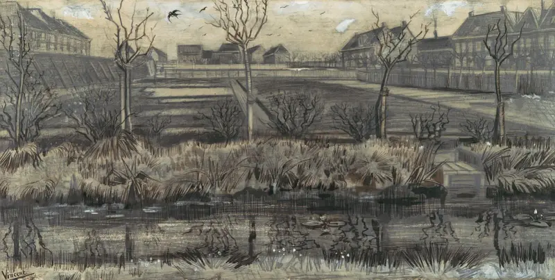 Nursery on Schenkweg av Vincent van Gogh