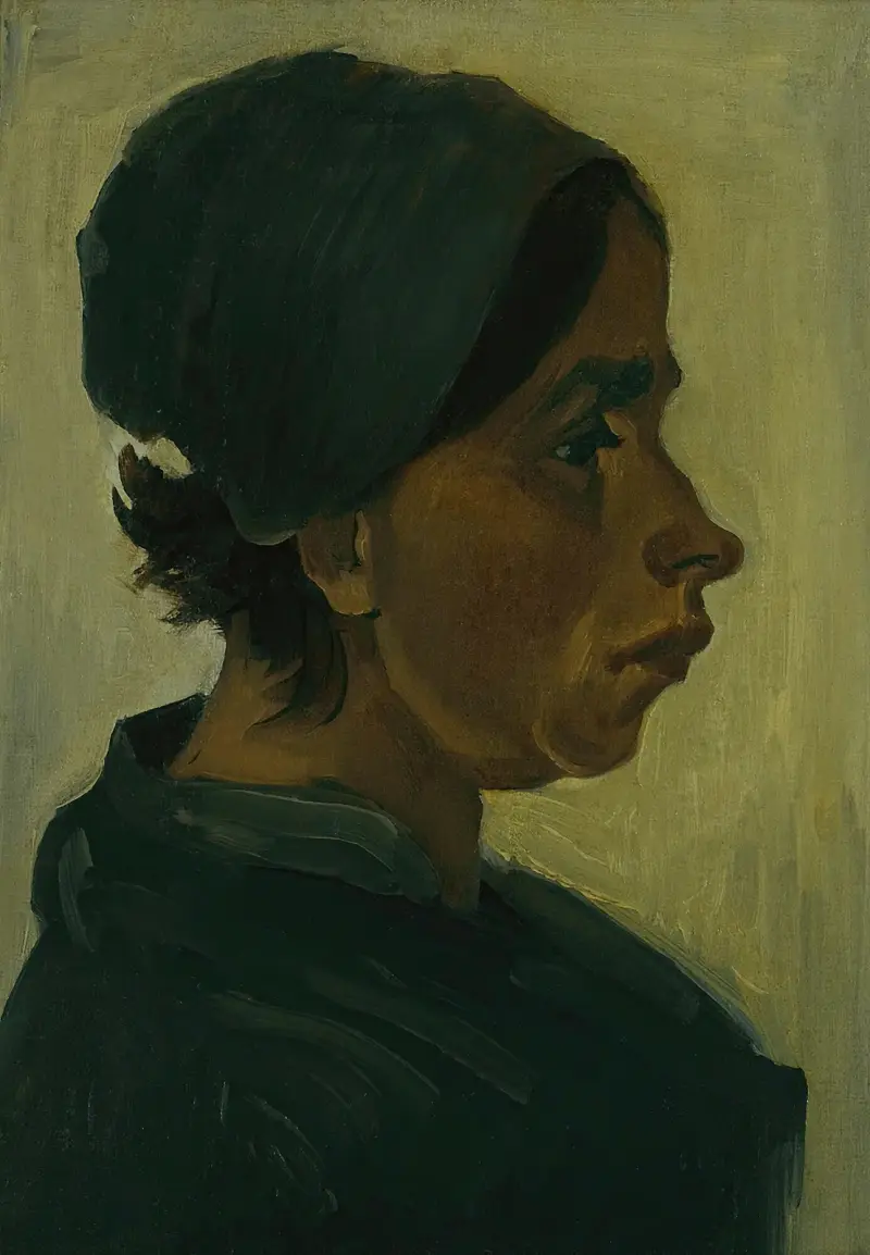 Bäuerin, Kopf von Vincent van Gogh