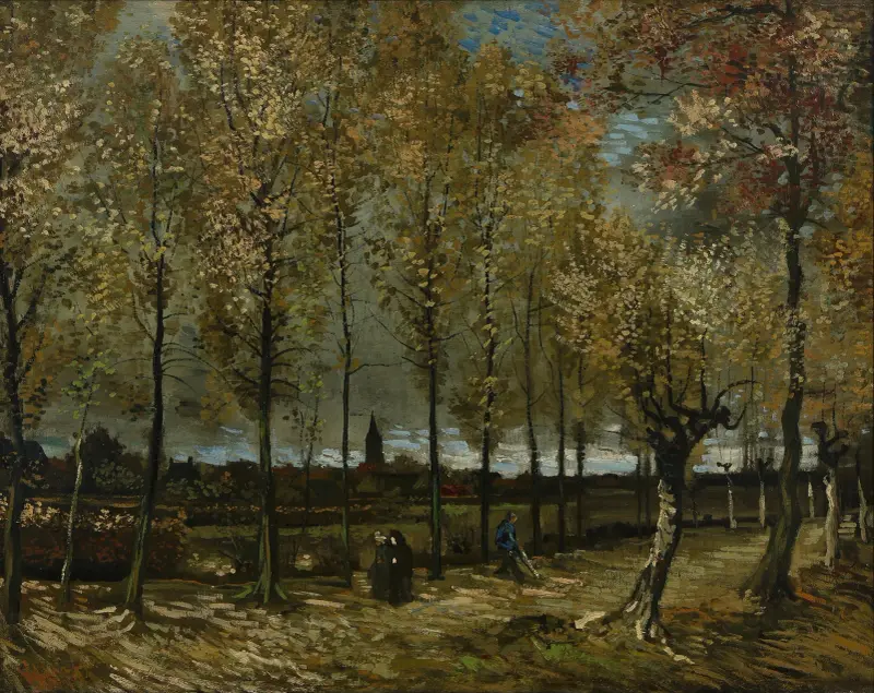 Pappeln bei Nuenen von Vincent van Gogh
