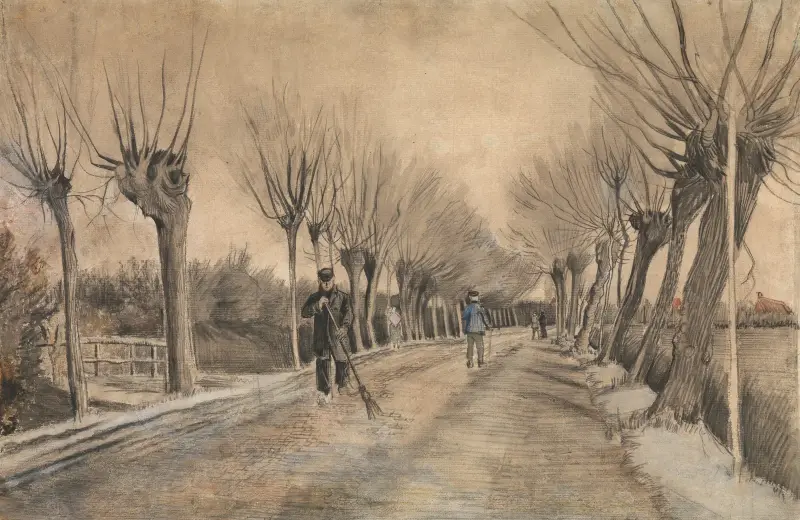 Cesta v Ettenu, Vincent van Gogh