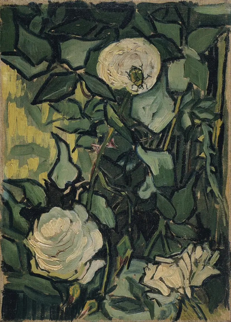 Růže, 1890 – Nr. 3, Vincent van Gogh