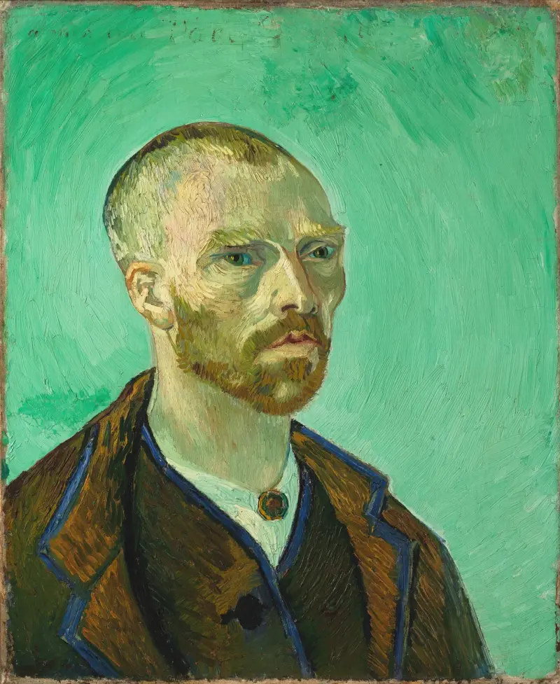 Selbstporträt (Paul Gauguin gewidmet), 1888 von Vincent van Gogh