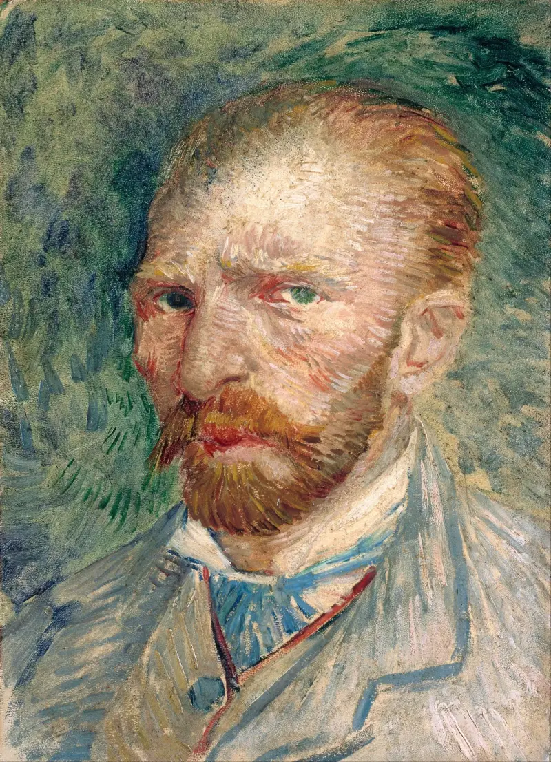 Autoportrét, – Nr. 1, Vincent van Gogh
