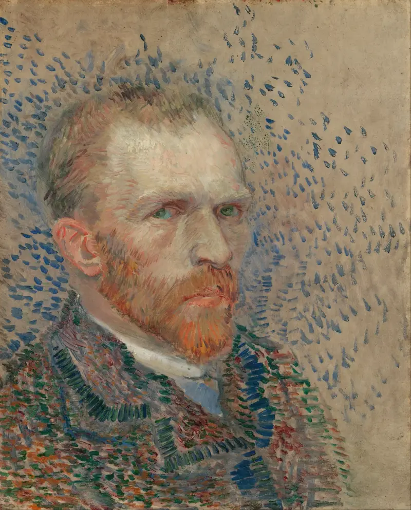 Autoportrét, 1887 – Nr. 4, Vincent van Gogh