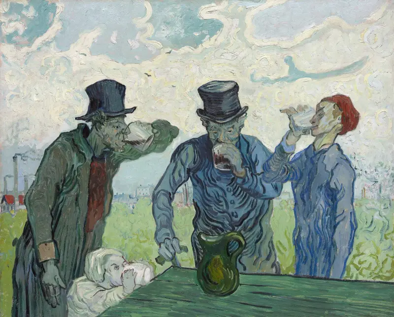 Pijáci, Vincent van Gogh
