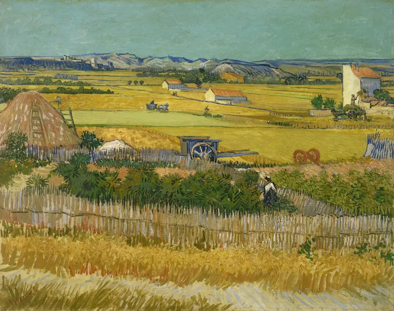Sklizeň, 1888 – Nr. 1, Vincent van Gogh