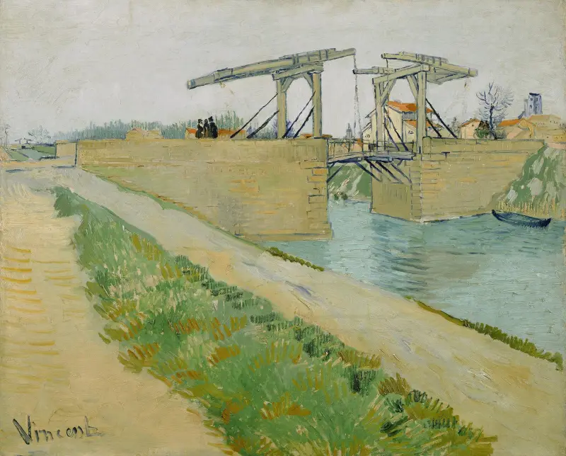 Die Brücke von Langlois, 1888 – Nr. 2 von Vincent van Gogh