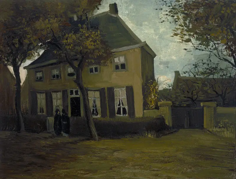 The vicarage at Nuenen av Vincent van Gogh