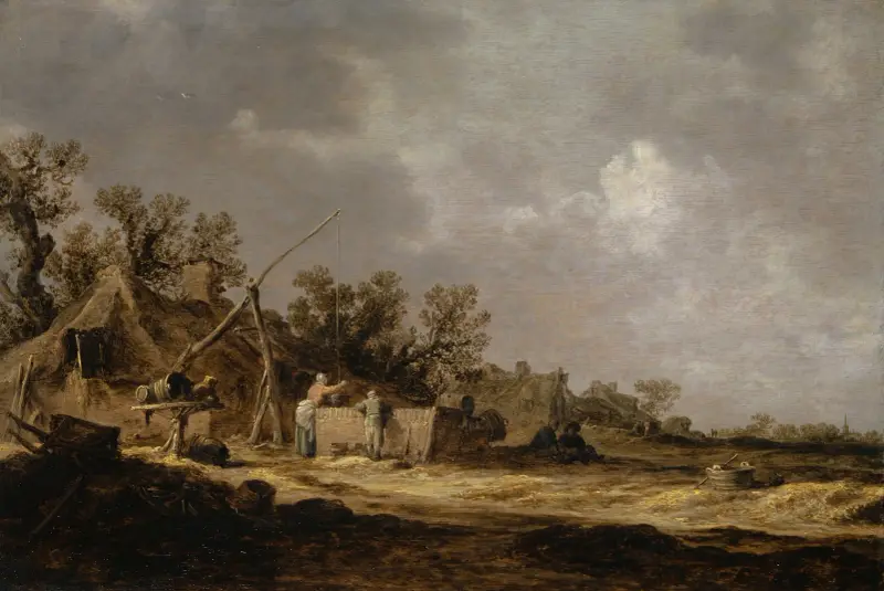 Bauernhöfe von Jan van Goyen