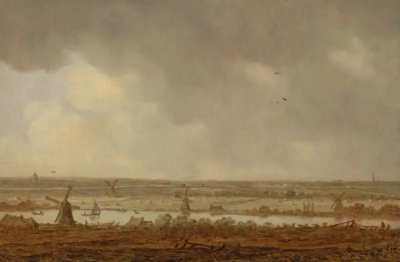 Polderská krajina, Jan van Goyen