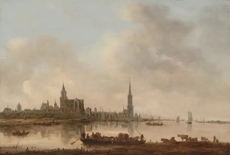 Blick auf Emmerich von Jan van Goyen