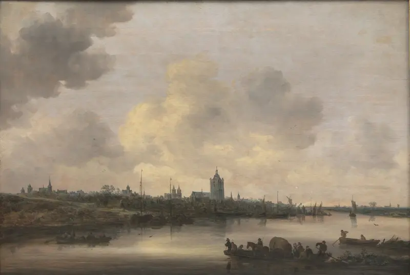 Blick auf die Stadt Arnheim von Jan van Goyen