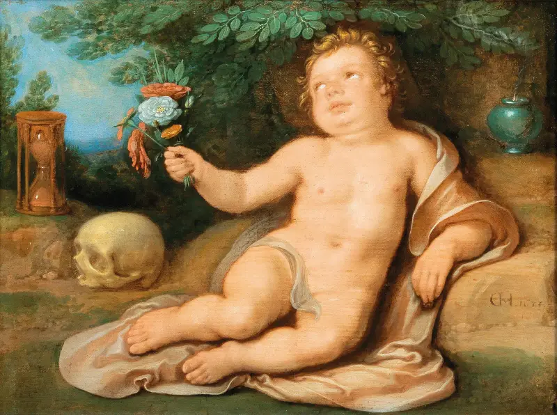 An Allegory of Vanitas av Cornelis Cornelisz Van Haarlem