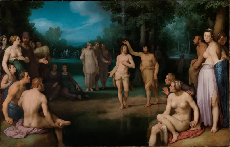 Kristův křest, Cornelis Cornelisz Van Haarlem