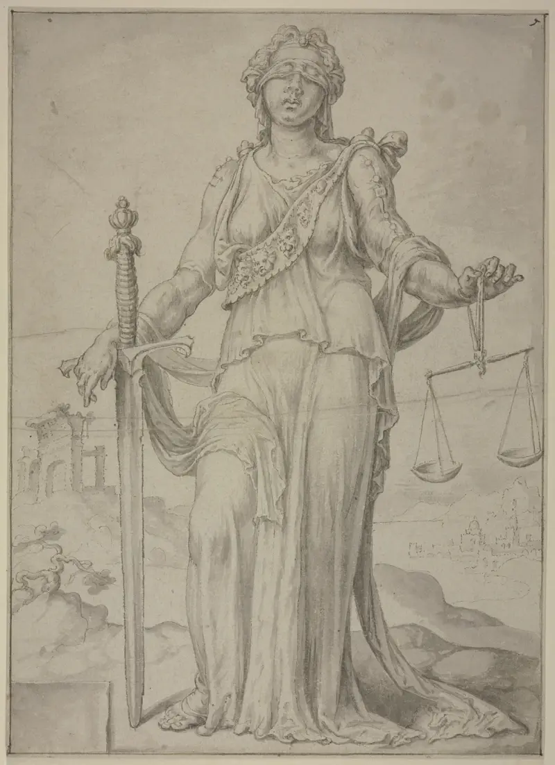 Gerechtigkeit von Maarten Van Heemskerck