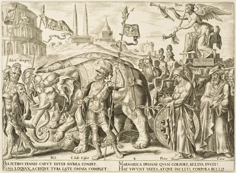 Der Triumph des Ruhms von Maarten Van Heemskerck