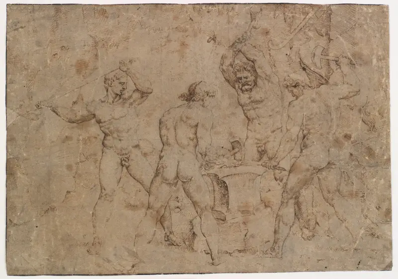 Vulkans Schmiede von Maarten Van Heemskerck