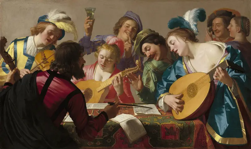 Konserten av Gerard van Honthorst