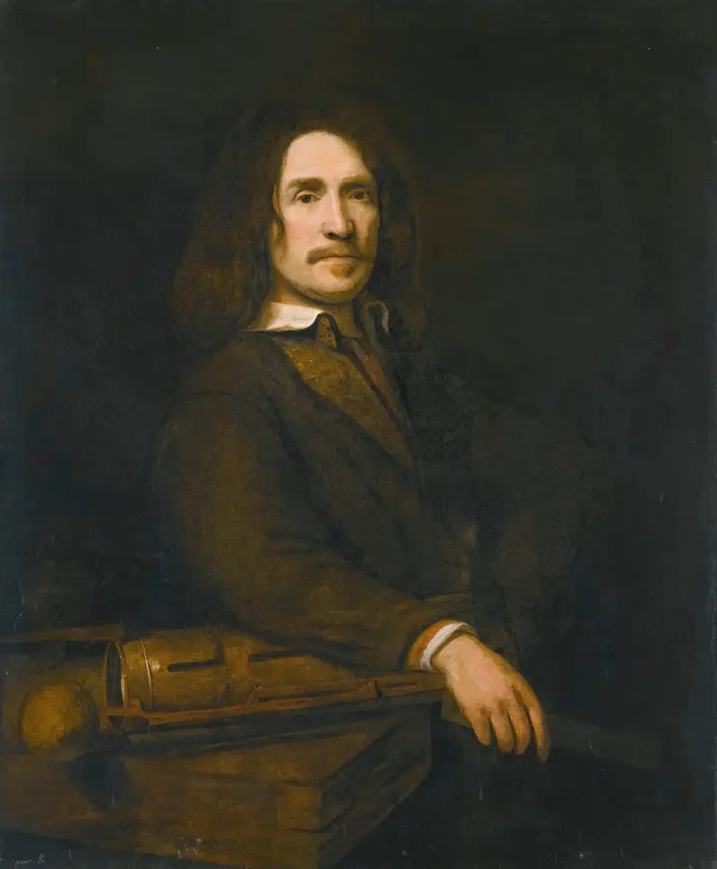 Portrait Of A Gentleman, Possibly Caspar Calthoff (D. 1664) av Samuel van Hoogstraten